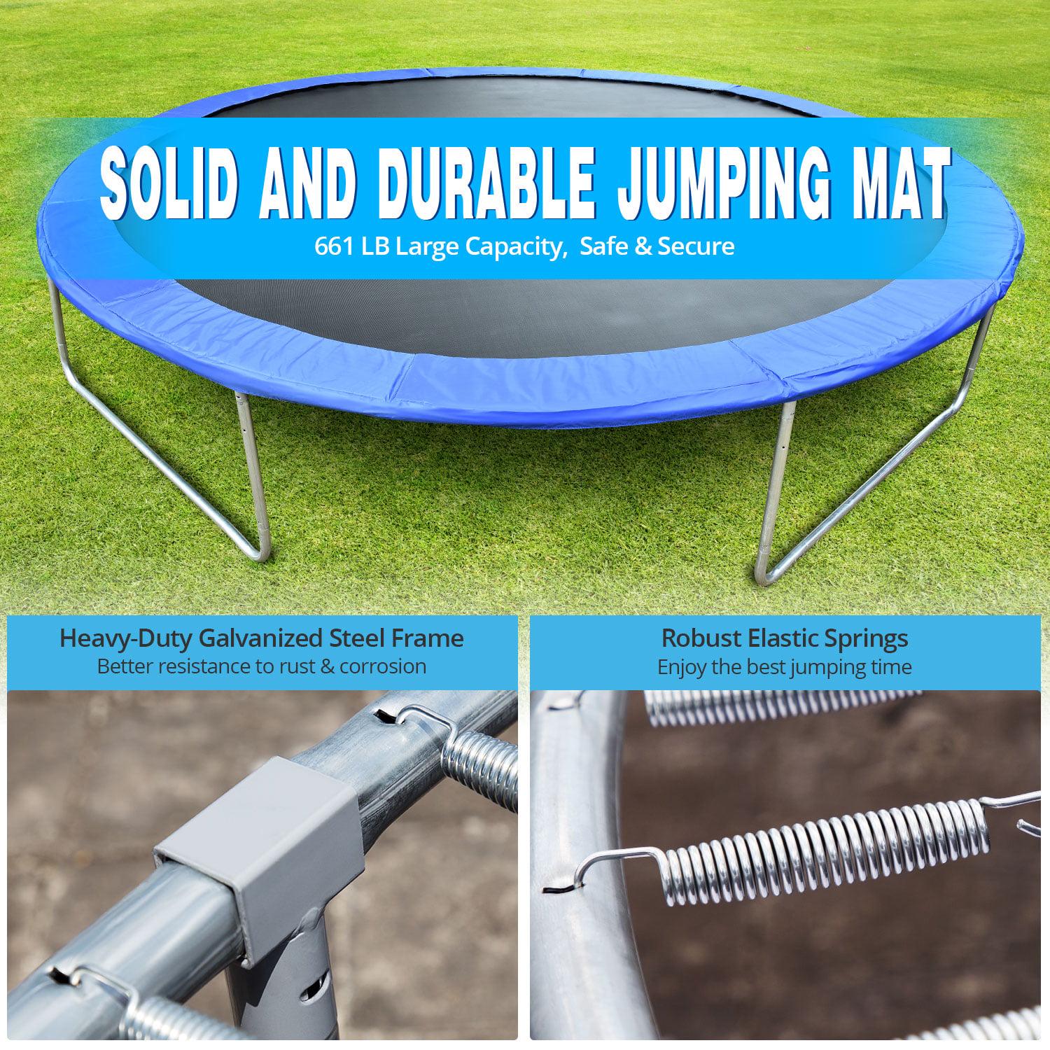 SUGIFT 10ft Trampoline with Safe Enclosure Net - Image 7