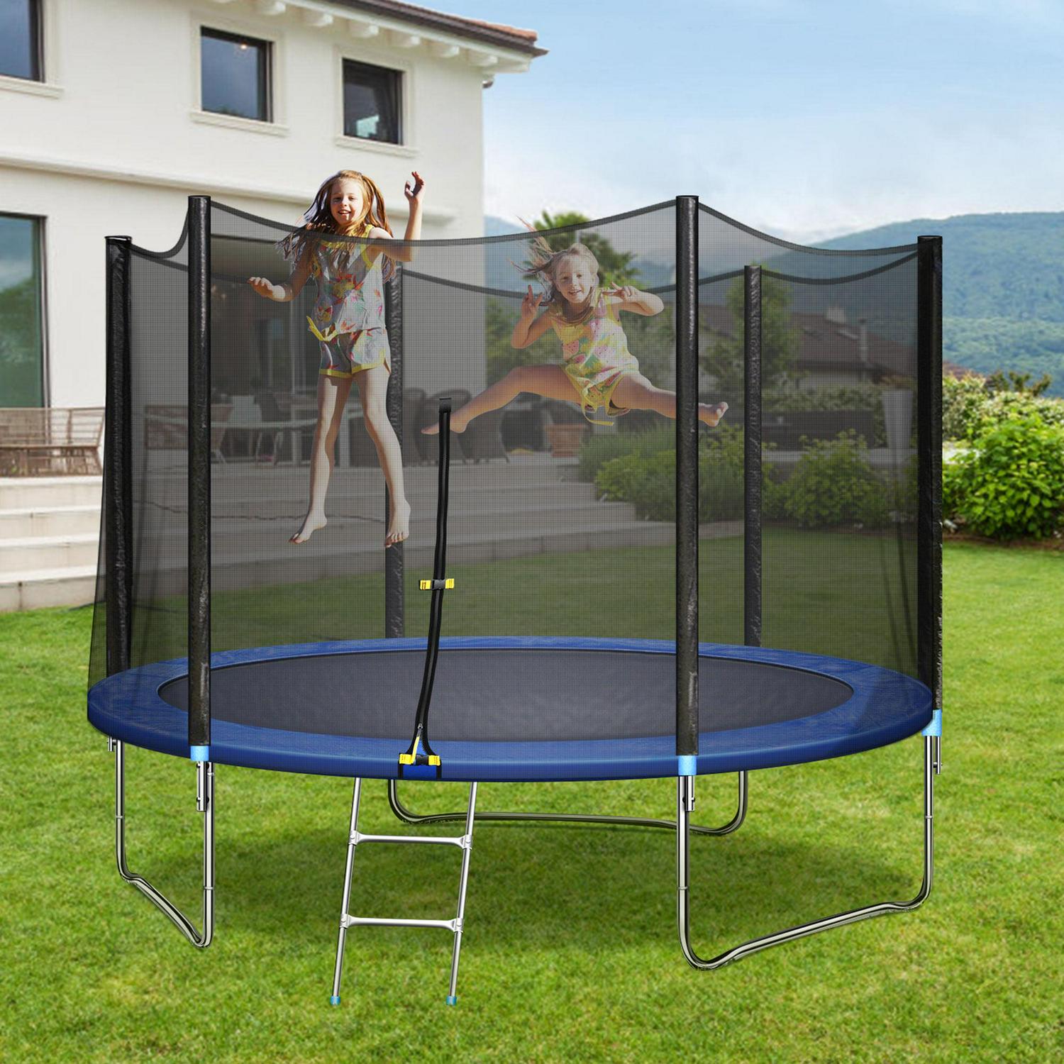 SUGIFT 10ft Trampoline with Safe Enclosure Net - Image 2