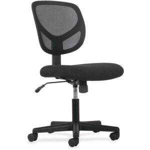 Sadie 1-Oh-One Mid-Back Task Chairs, Supports Up to 250 lb, 17" to 22" Seat Height, Black