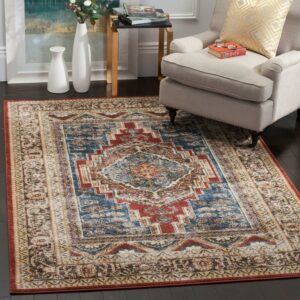 Safavieh BIJAR, ROYAL / BROWN, 4' X 6', Area Rug