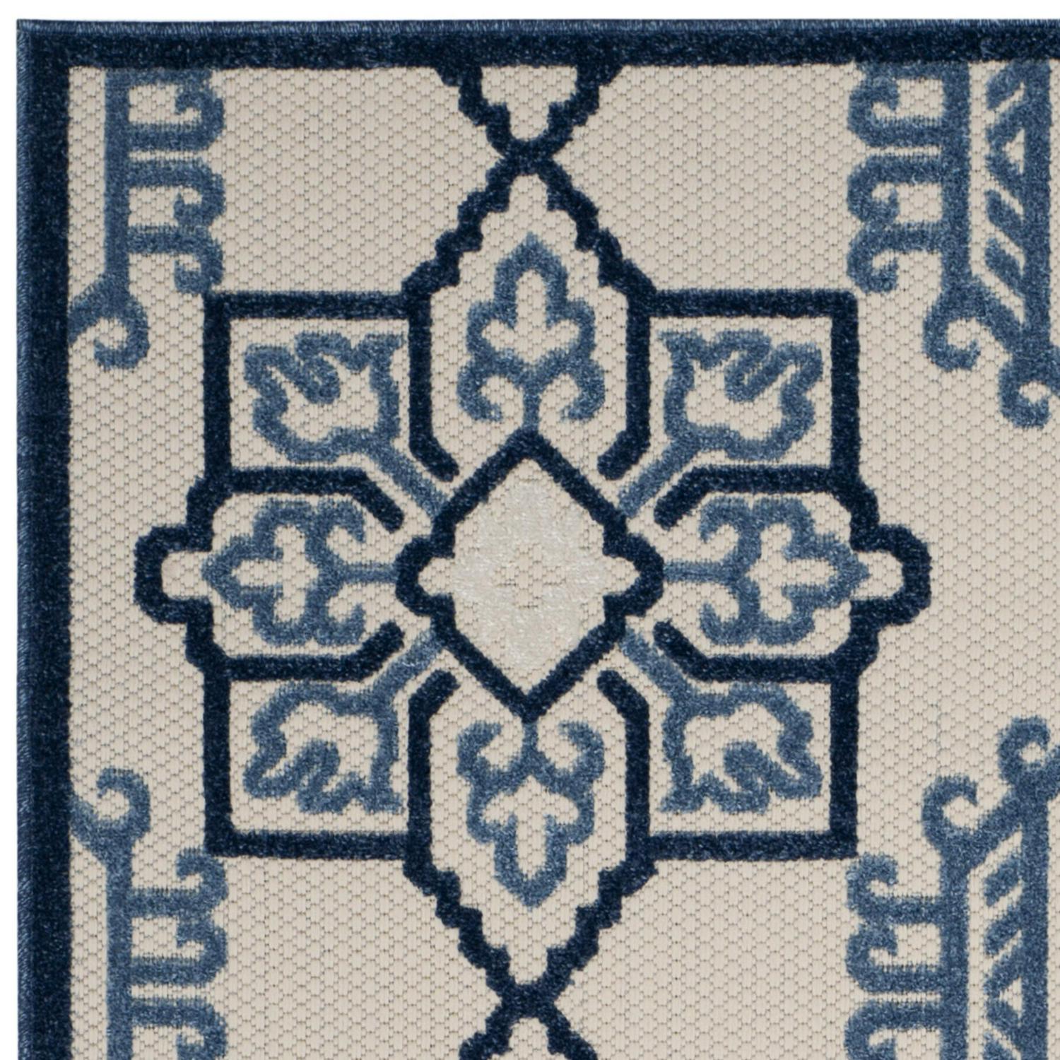 Safavieh Cottage Dean Geometric Indoor/Outdoor Area Rug - Image 5