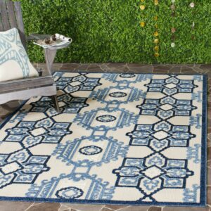 Safavieh Cottage Dean Geometric Indoor/Outdoor Area Rug
