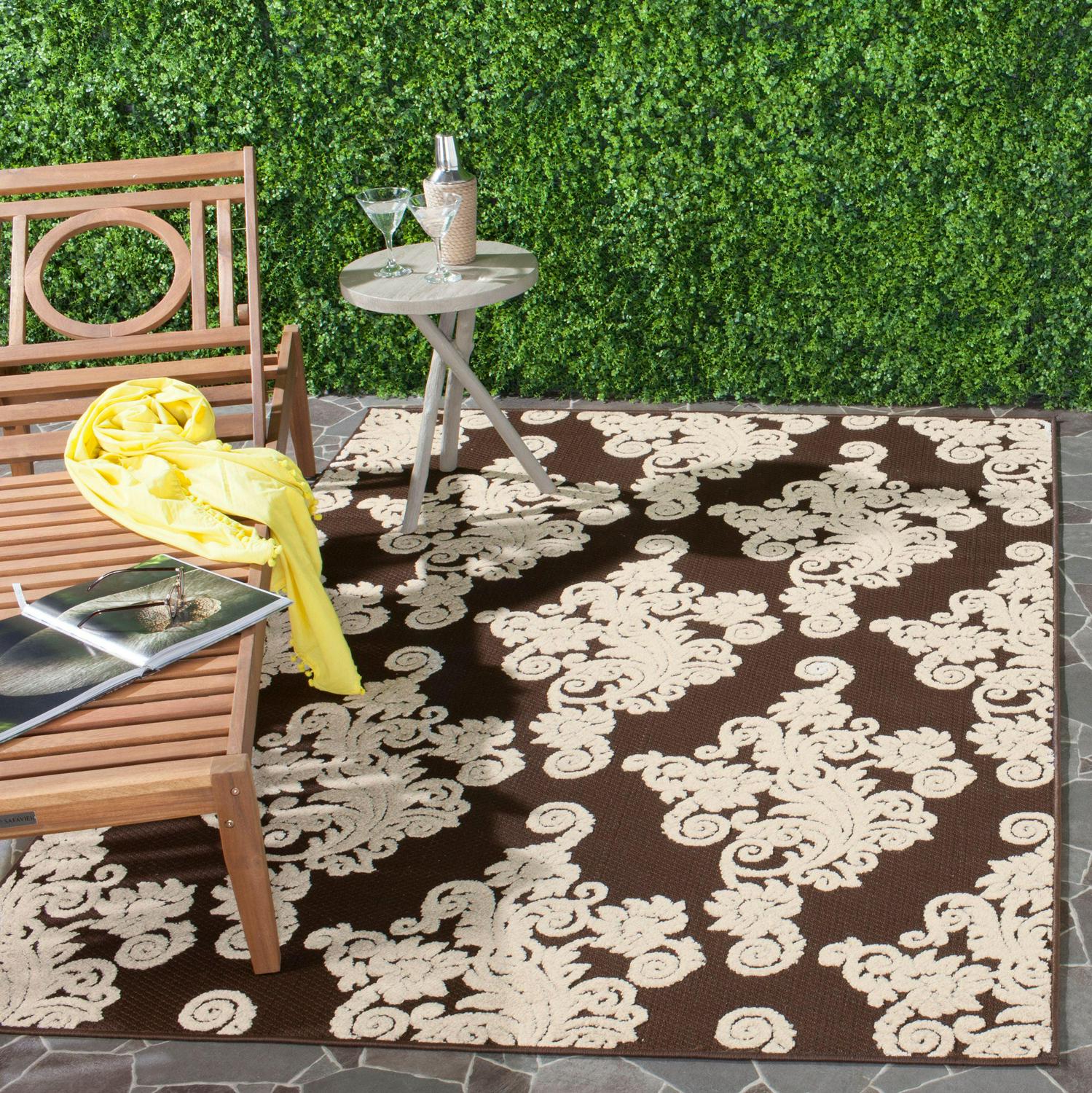 Safavieh Cottage Jaydon Geometric Indoor/Outdoor Area Rug