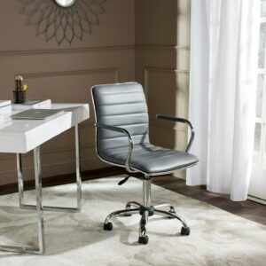 Safavieh Jonika Modern Glam Solid Swivel Desk Chair