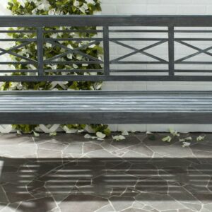 Safavieh Karoo Indoor/Outdoor Contemporary Acacia Bench