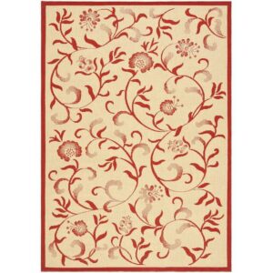 Safavieh Martha Stewart Swirling Garden Outdoor Floral Area Rug