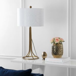 Safavieh Mckenna 30 in. H Table Lamp, Antique Bronze, Set of 2