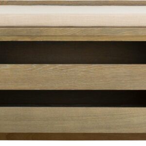 Safavieh Percy Contemporary Shoe Storage Bench with Cushion