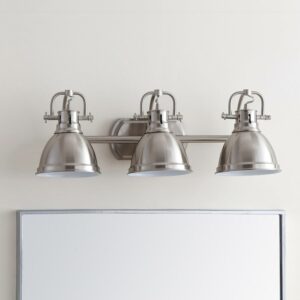 Safavieh Roland 8.5 in. H Modern Glam Three Light Bathroom Sconce