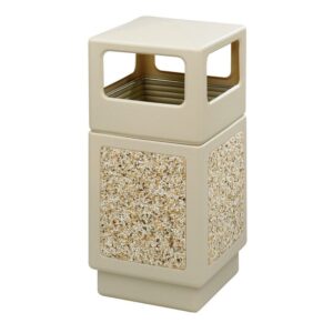 Safco Canmeleon Aggregate Panel - Side Open - 38 Gallon