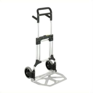 Stow-Away Heavy-Duty Hand Truck 500 lb Capacity, 23 x 24 x 50, Aluminum