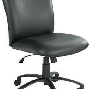 Uber™ Big and Tall High Back Chair - Vinyl, Black