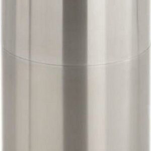 Safco Dual Recycling Receptacle in Stainless Steel