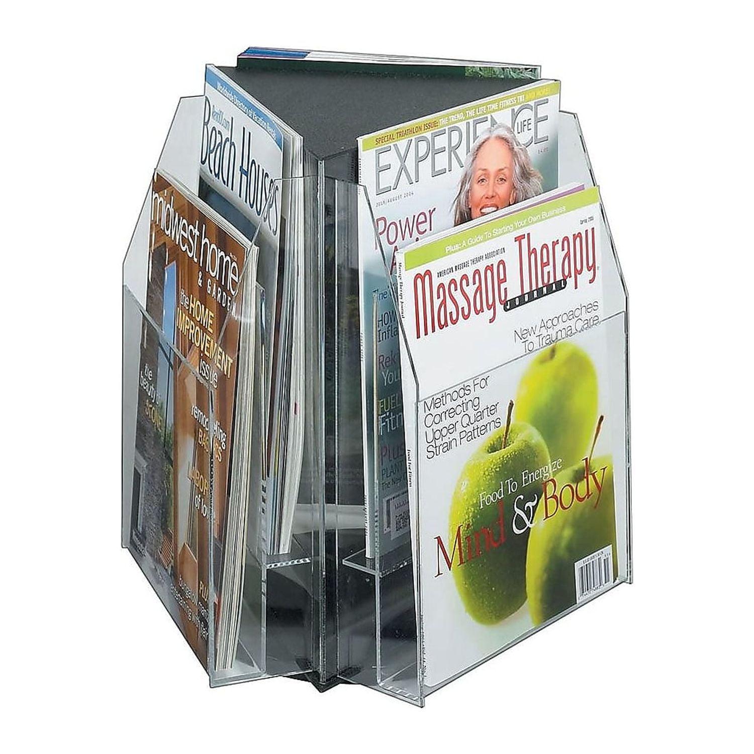 Safco Reveal Magazine Holder Clear Plastic (5698CL)