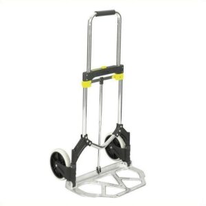 Safco Stow-Away Medium Hand Truck 275lb Capacity 19w x 17 3/4d x 38 3/4h Aluminum 4062
