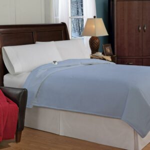 Safe and Warm Micro-Fleece Low-Voltage Heated Electric Blanket