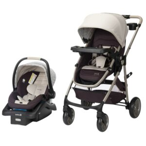 Safety 1st Deluxe Grow and Go Flex 8-in-1 Travel System, Dunes Edge, Infant