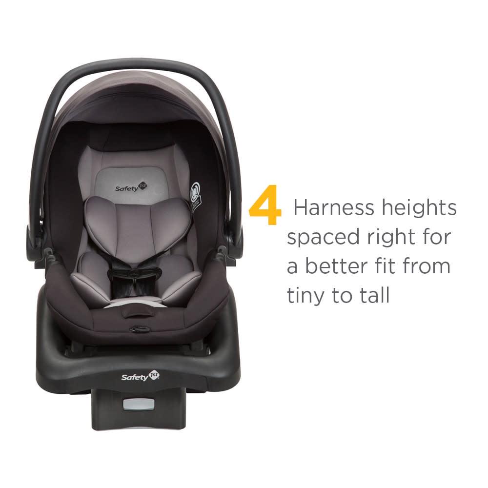 Safety 1st Smooth Ride Travel System Stroller and Infant Car Seat, Black Cherry - Image 4