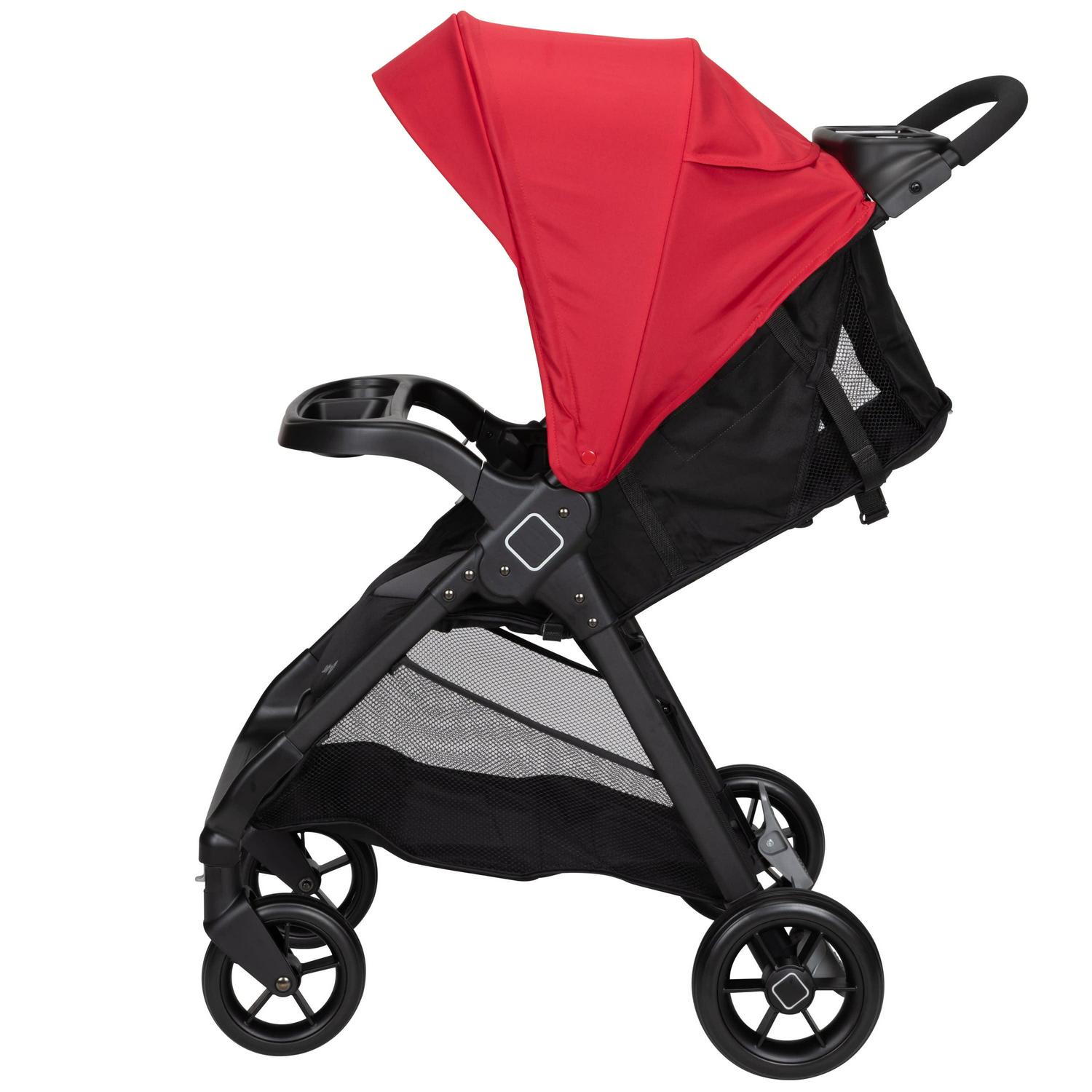 Safety 1st Smooth Ride Travel System Stroller and Infant Car Seat, Black Cherry - Image 13