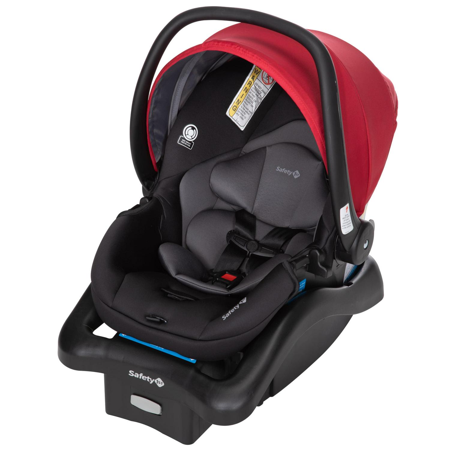 Safety 1st Smooth Ride Travel System Stroller and Infant Car Seat, Black Cherry - Image 18