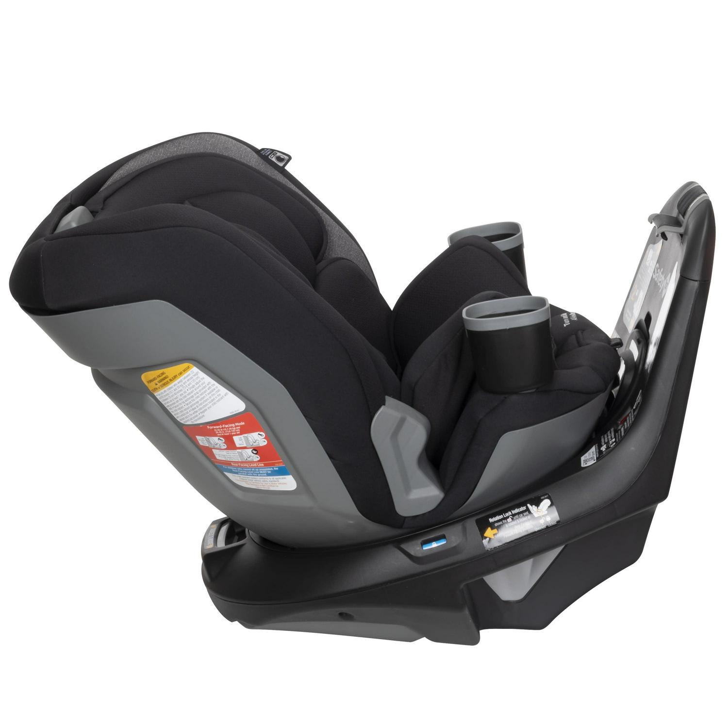 Safety 1st Turn and Go 360° Rotating All-in-One Convertible Car Seat, Black Beauty, Infant & Toddler, Unisex - Image 19