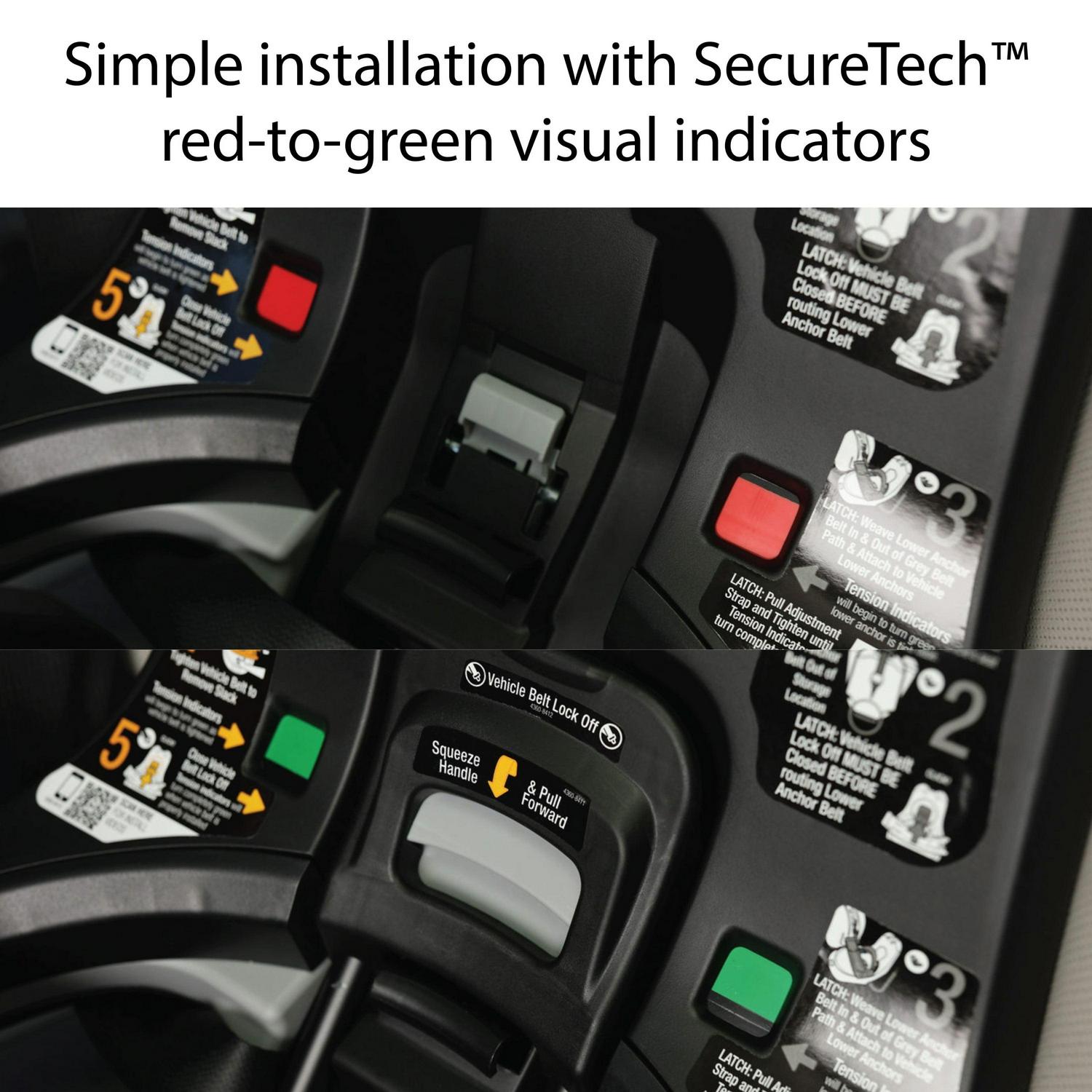 Safety 1st Turn and Go 360° Rotating All-in-One Convertible Car Seat, Black Beauty, Infant & Toddler, Unisex - Image 3