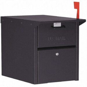 Salsbury Industries Mail Chest,Black 4350BLK