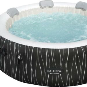 SaluSpa 77  x 26  Hollywood 240 Gal. Inflatable Hot Tub with LED Lights, 104E F Max Temperature