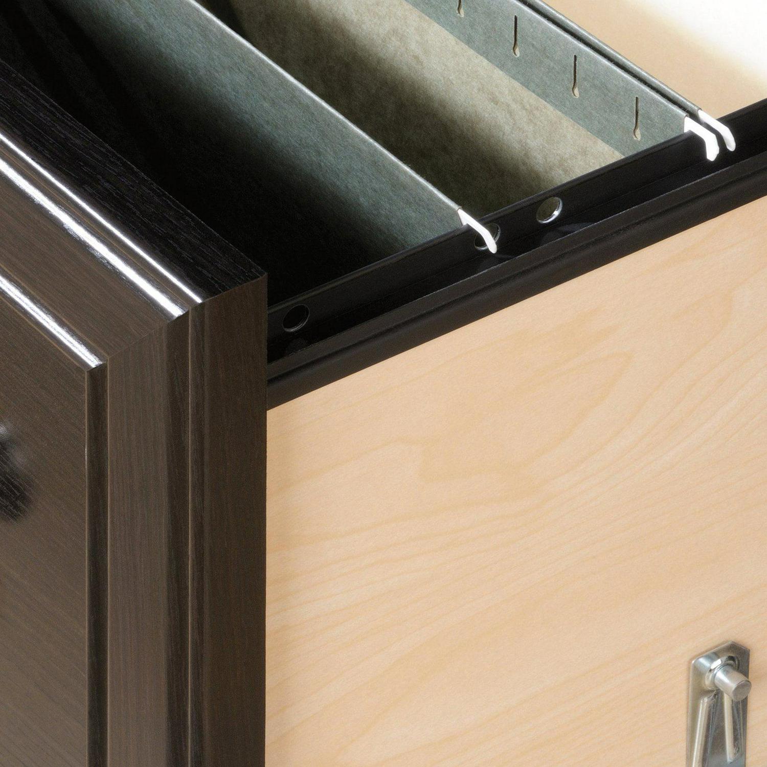 Sauder Palladia Engineered Wood 2-Drawer Lateral File Cabinet in Wind Oak - Image 5