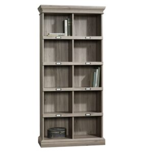 Sauder Barrister Lane Tall Bookcase, Salt Oak Finish