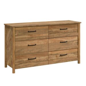Sauder Cannery Bridge 6-Drawer Dresser, Sindoori Mango Finish