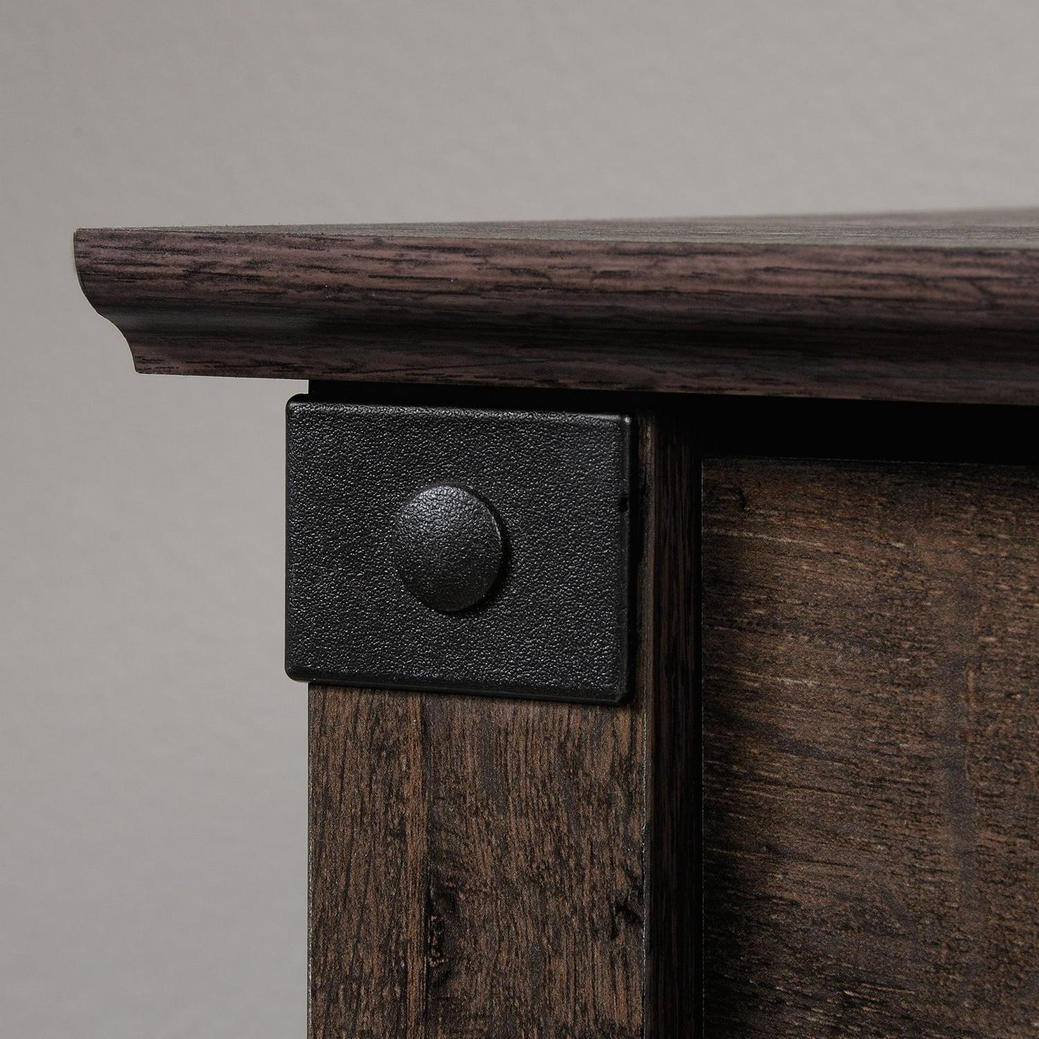 Sauder Carson Forge 2 Drawer Lateral File Cabinet, Coffee Oak Finish - Image 10