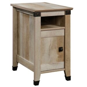 Sauder Carson Forge Side Table, Lintel Oak Finish