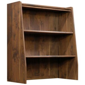 Sauder Clifford Place 2 Shelf Bookcase Hutch, Grand Walnut Finish