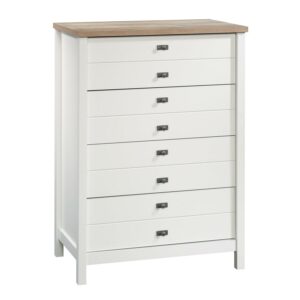 Sauder Cottage Road 4 Drawer Chest, Soft White Finish