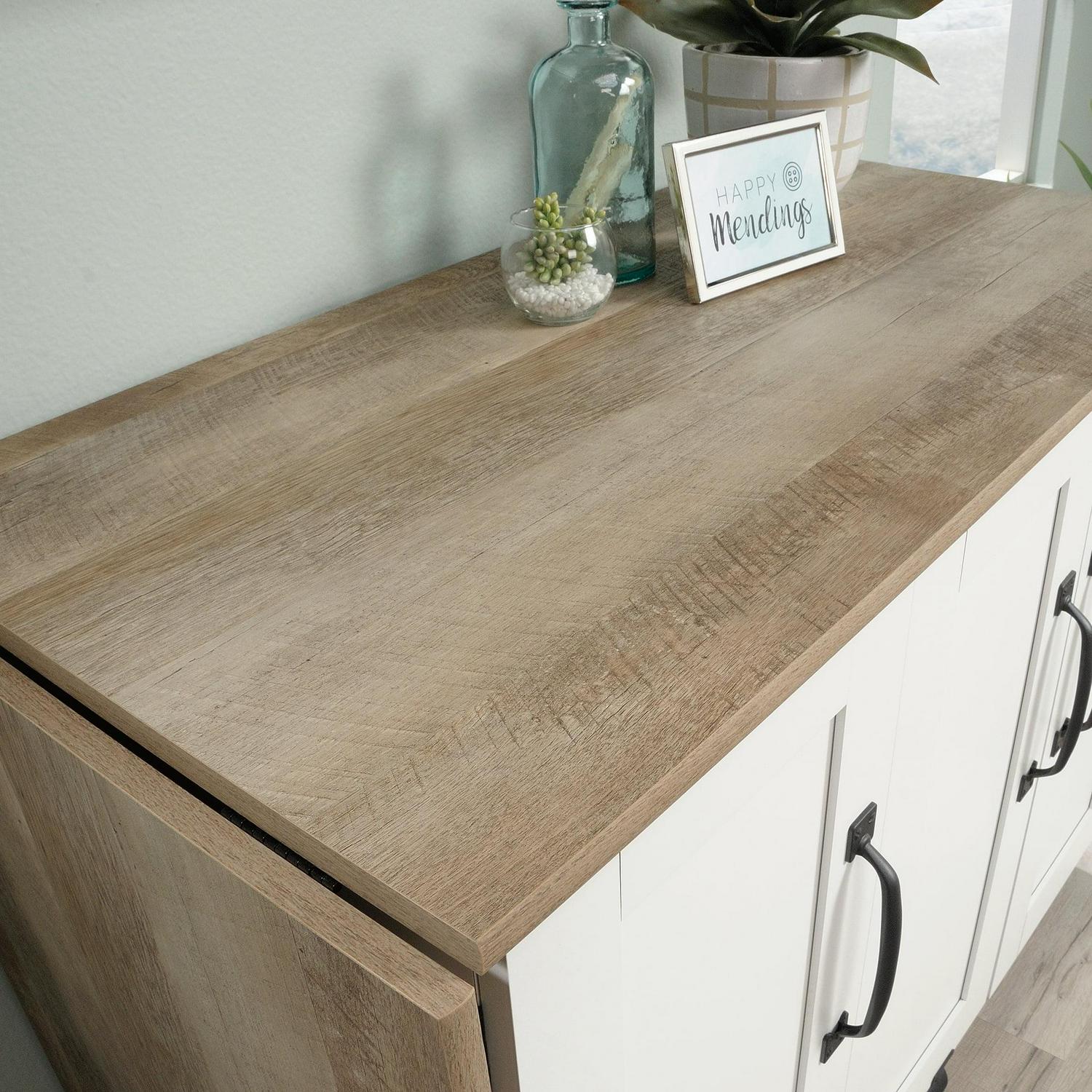 Sauder Sewing/Craft Cart, Soft White Finish - Image 8