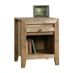 Sauder Dakota Pass Nightstand, Craftsman Oak Finish