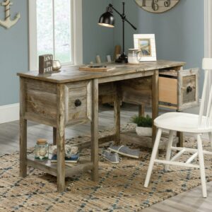 Sauder Granite Trace Desk, Rustic Cedar Finish