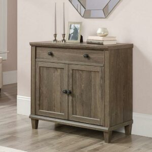 Sauder Hammond Contemporary Wood Storage Cabinet in Emery Oak