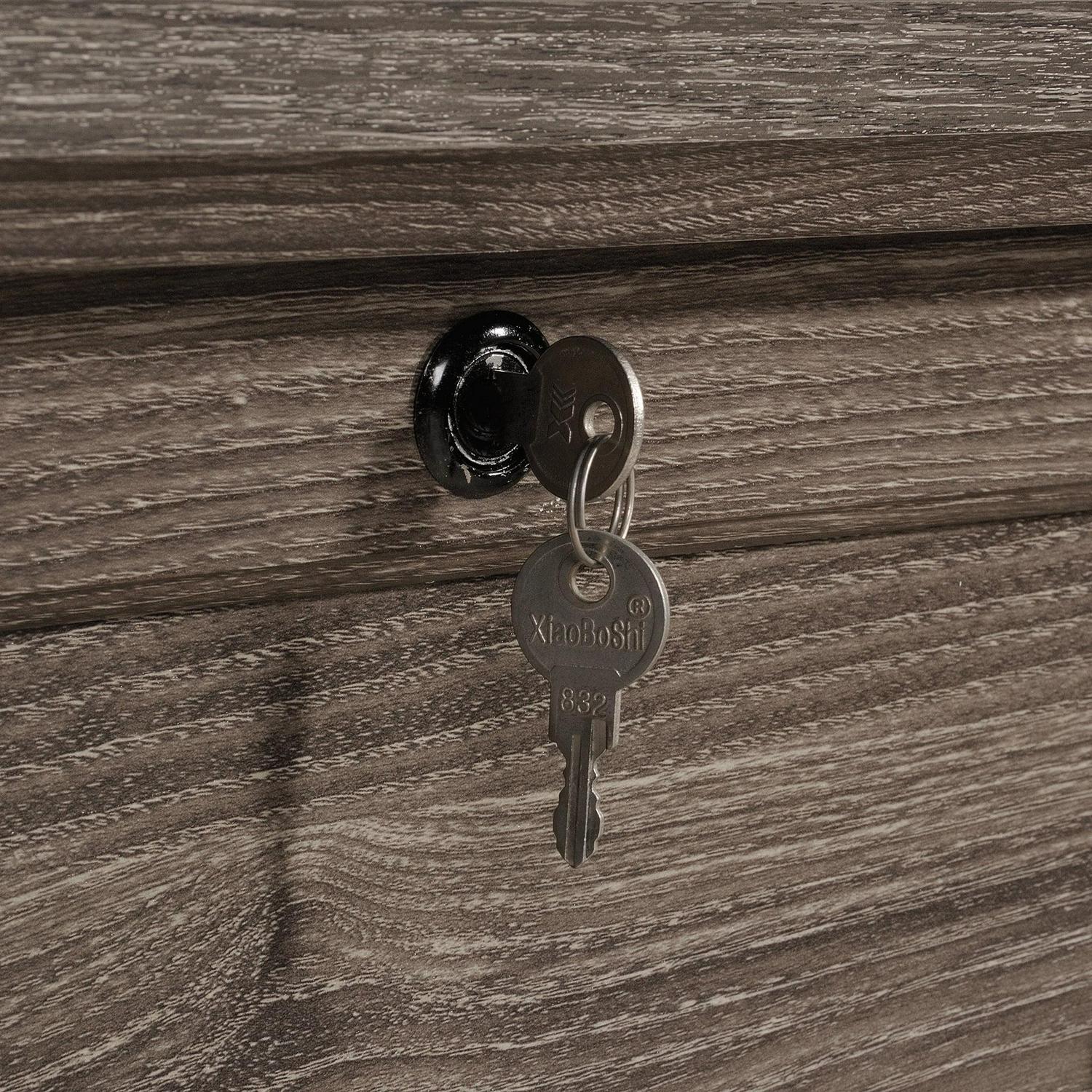 Sauder Hammond Lateral File, Emery Oak Finish - Image 8