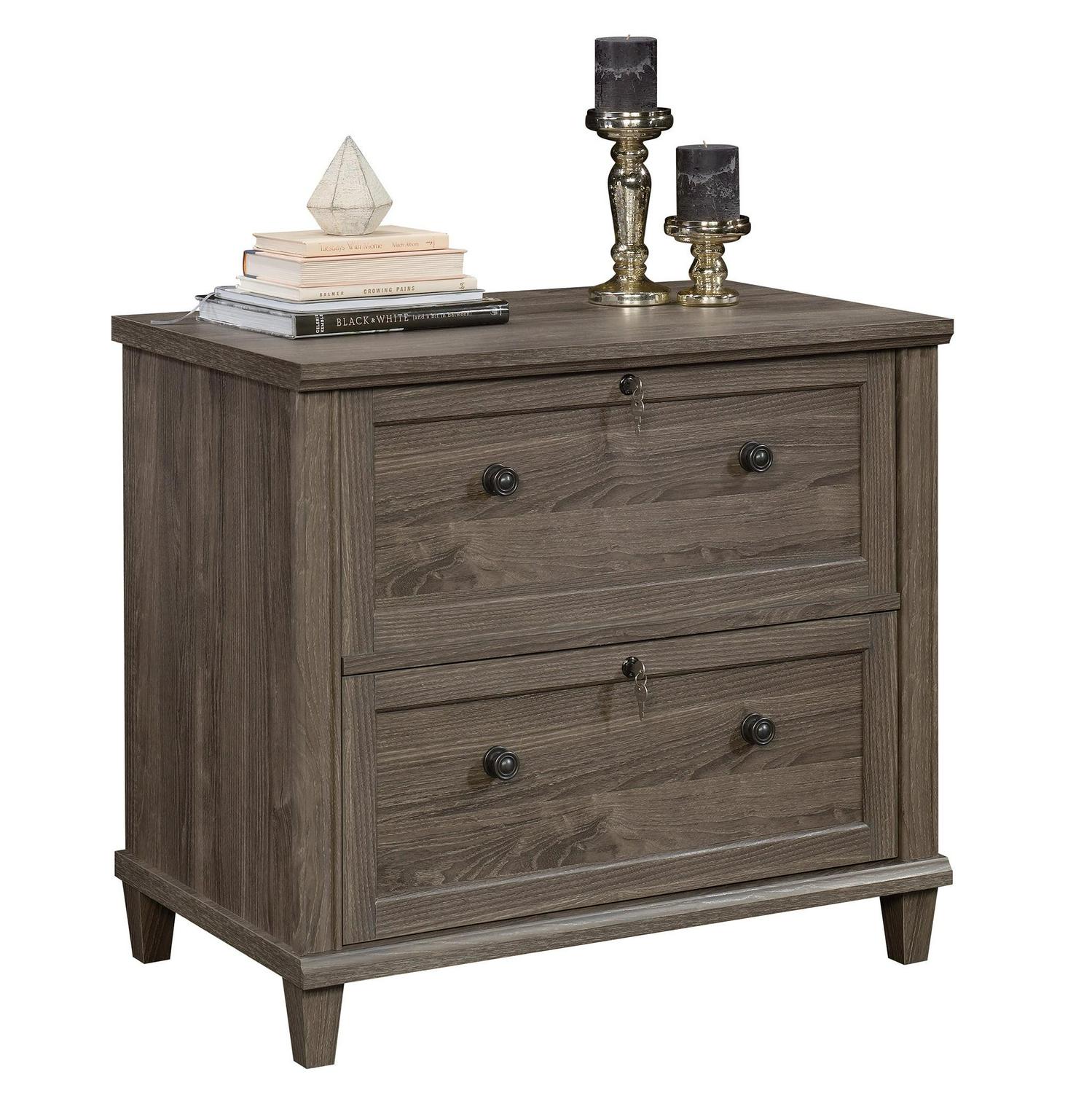 Sauder Hammond Lateral File, Emery Oak Finish - Image 9