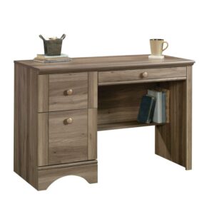 Sauder Harbor View Computer Desk, Salt Oak Finish