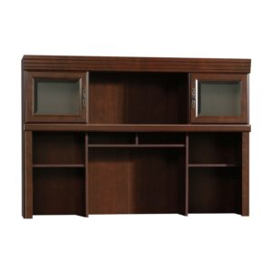 Sauder Heritage Hill Computer Hutch, Classic Cherry Finish