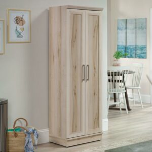 Sauder HomePlus Storage Cabinet, Pacific Maple Finish