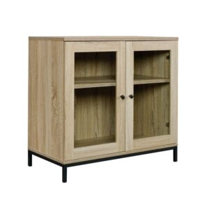 Sauder North Avenue Accent Cabinet, Charter Oak Finish