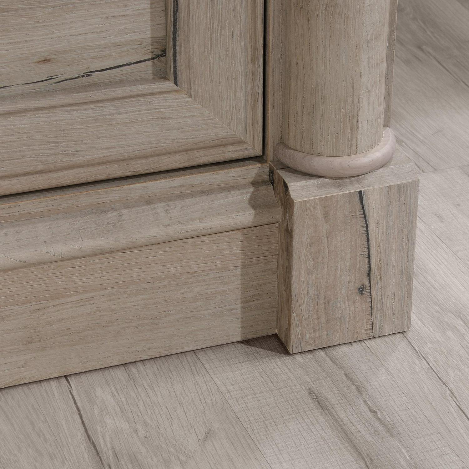 Sauder Palladia 2-Drawer Lateral File Cabinet, Split Oak Finish - Image 8