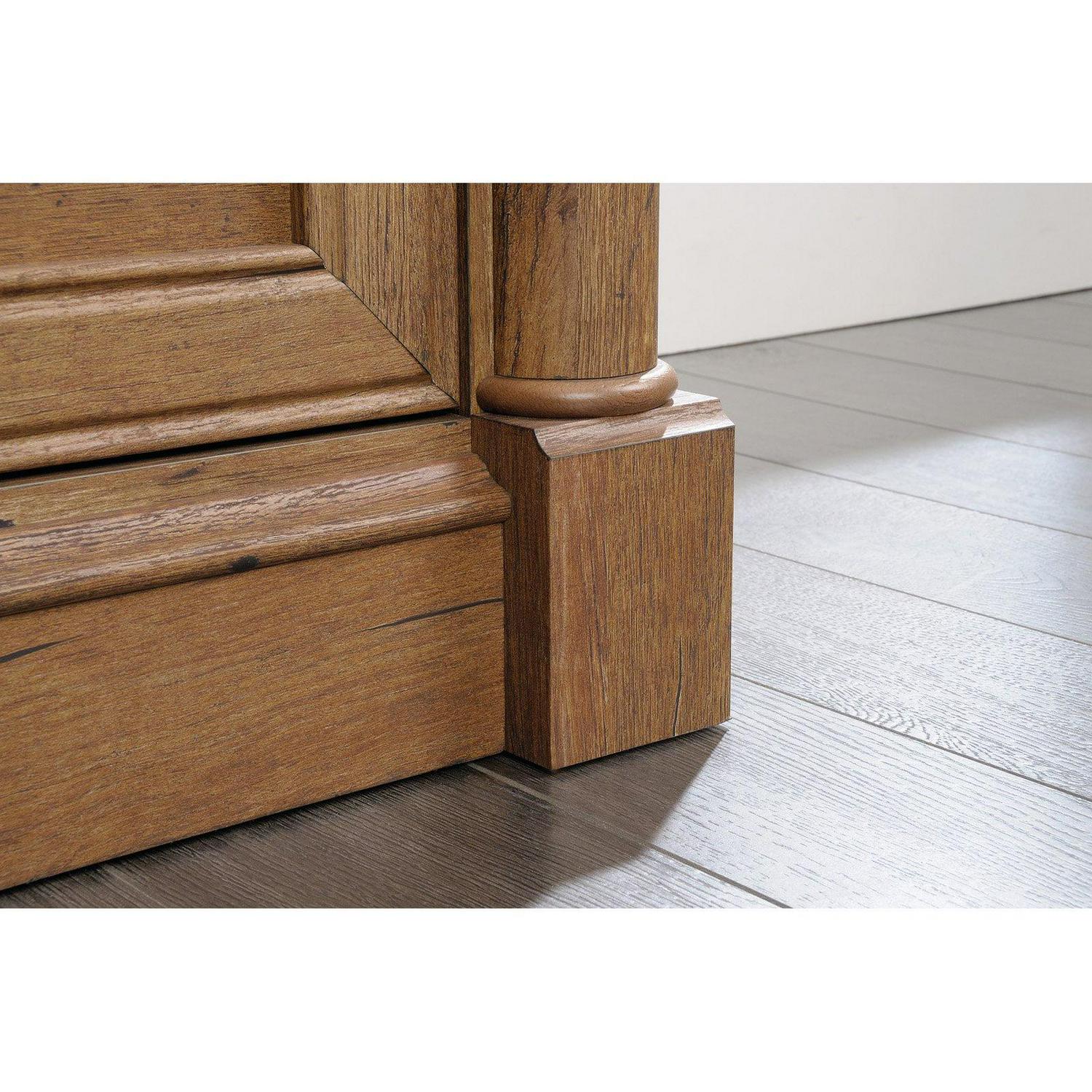 Sauder Palladia 2-Drawer Lateral File Cabinet, Vintage Oak Finish - Image 10