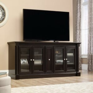 Sauder Palladia TV Stand for TVs up to 70", Wind Oak Finish