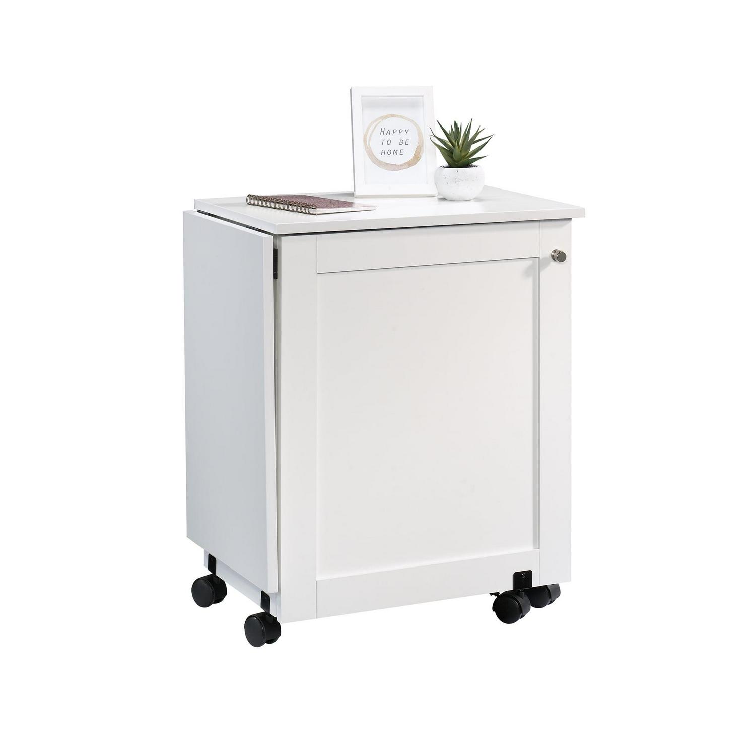 Sauder Sewing Cart, White Finish - Image 13