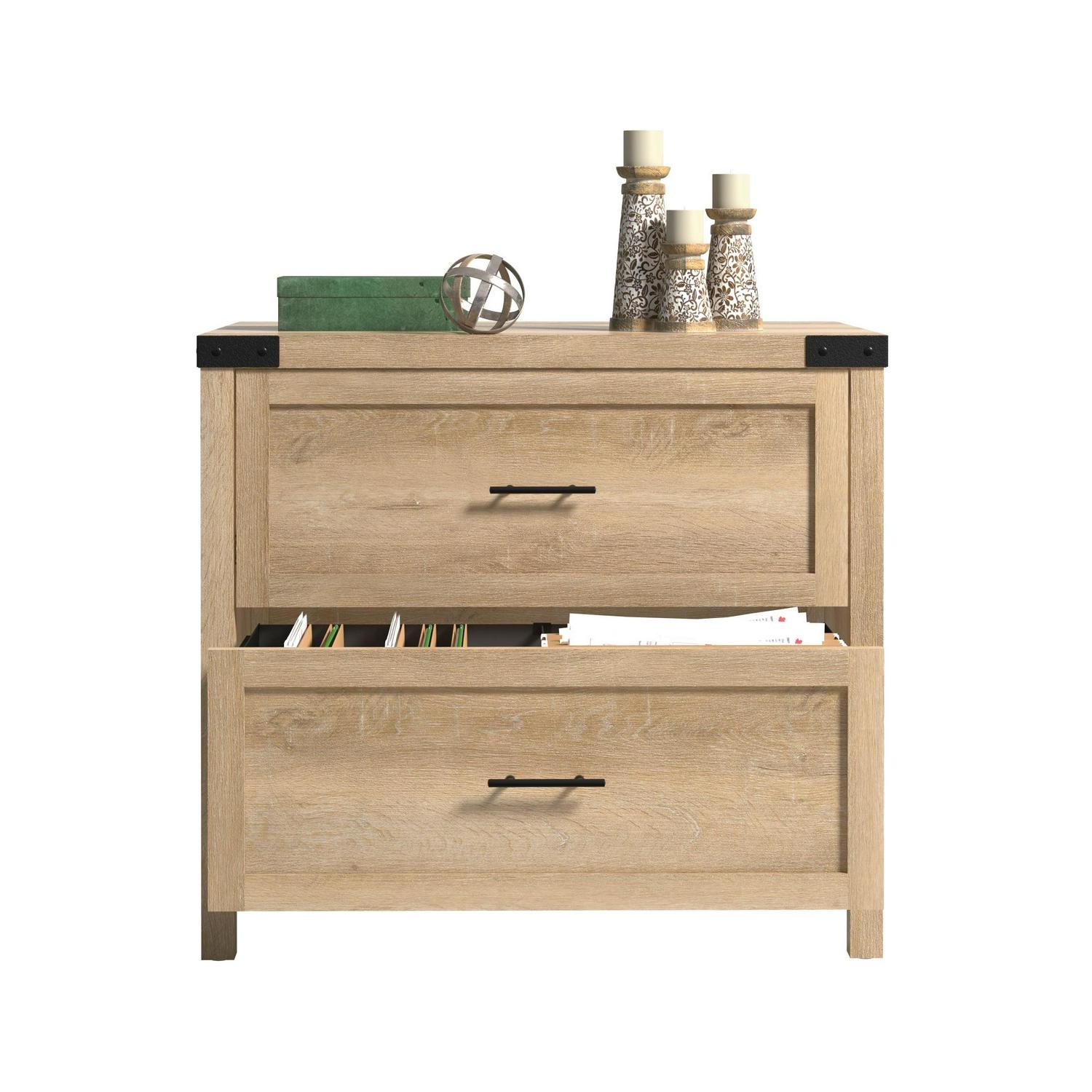 Sauder Saddler Way Lateral File, Orchard Oak Finish - Image 10